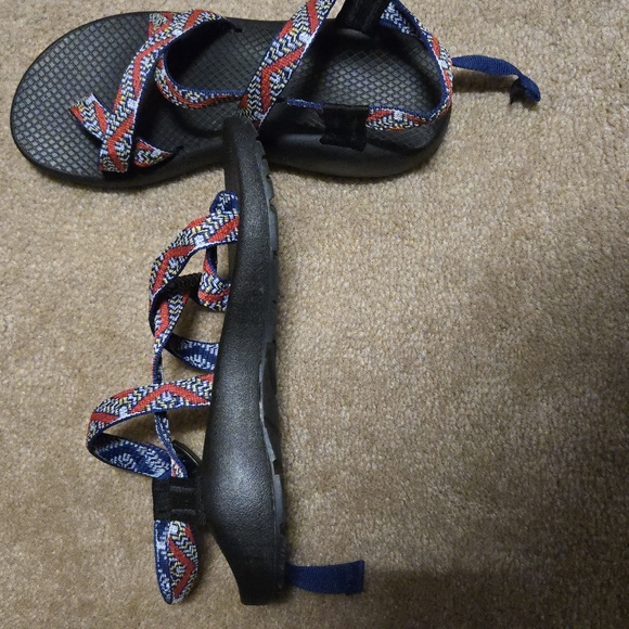 Colorful Strappy Sandals - Picture 1 of 2